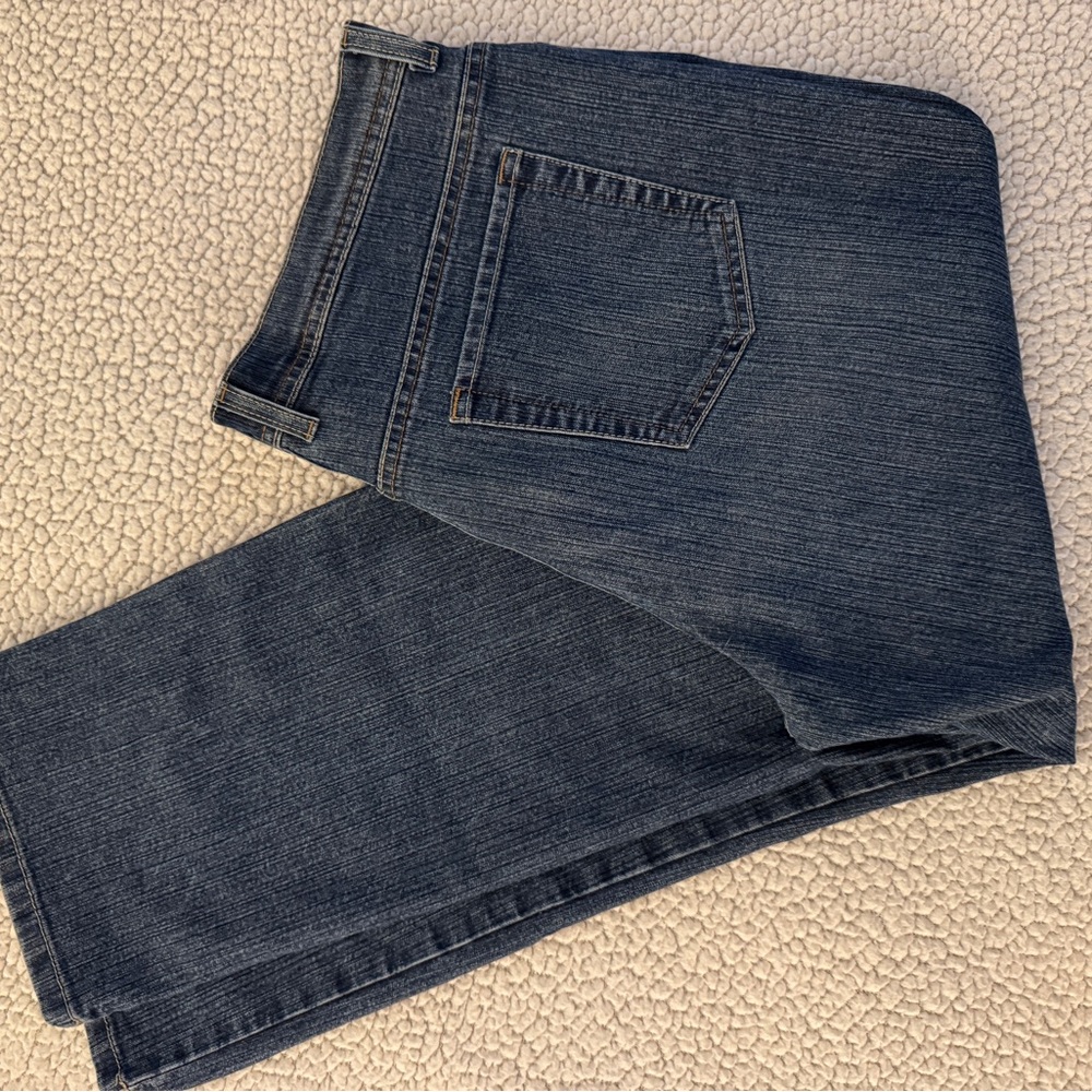 Gloria Vanderbilt Dark Blue Straight Jeans
